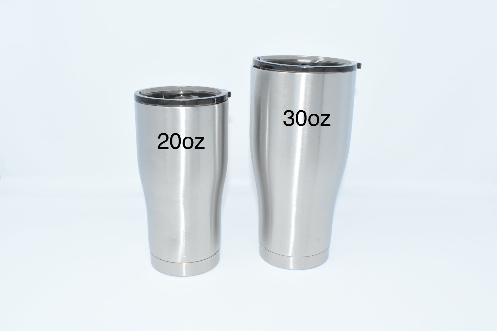 Stainless Steel Tumbler Modern Curve 30 oz